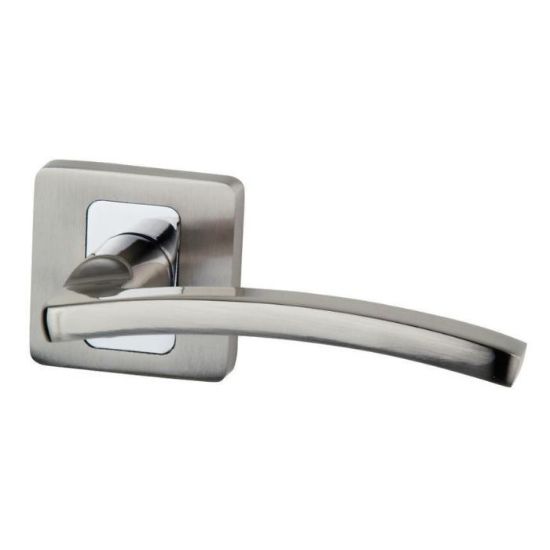 Obrazek Klamka drzwiowa DALIA R62 nikiel/satyna/chrom bdr 
