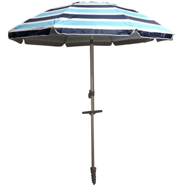 Parasol ogrodowy 200cm niebieski