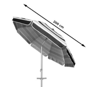 Obrazek Parasol ogrodowy 200cm niebieski