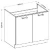 Obrazek Szafka kuchenna Karmen 80ZL 2F BB