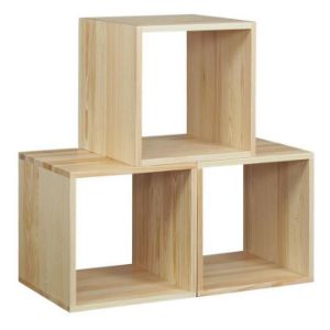 Obrazek Skrzynka box i otwarta sosna lakier