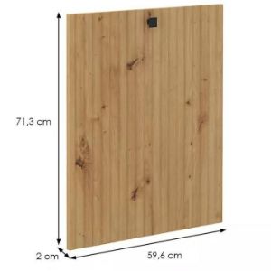 Obrazek Front kuchenny AVA dąb artisan/antracyt front zm 713x596