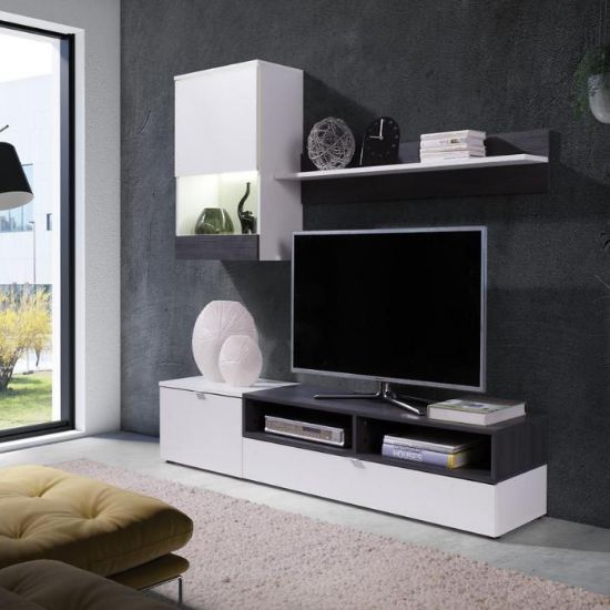 Obrazek Meblościanka ROCO biały/sosna ciemna