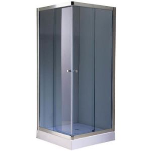 Obrazek Kabina natryskowa kwadratowa A1900F 90/90/185 grafit