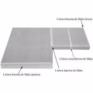 Obrazek Listwa Alu Boczna Lewa Duropal 38