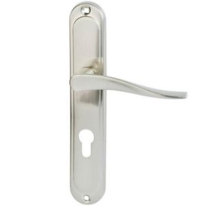 Obrazek Klamka drzwiowa MEGAN WB72 nikiel/satyna