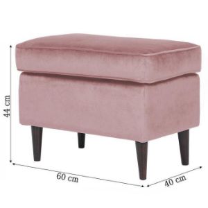 Obrazek Pufa Royal Bluvel 52/wenge