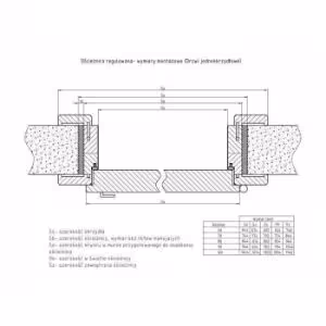 Obrazek Skrzydło Wezuwiusz pełne 70L sęczne surowe KL