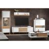 Obrazek Szafka RTV Vida TV pacific walnut/crystal white