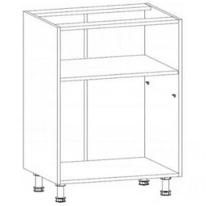 Obrazek Szafka kuchenna Gardena D60 P white