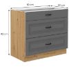 Obrazek Szafka kuchenna Stilo dustgrey/artisan 80d 3s bb
