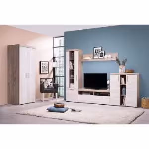 Obrazek Szafa Arno 2K szary/biały dąb 11008691