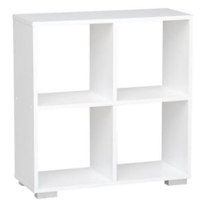 Obrazek Regał Ażur Kostka 2x2 Biały 