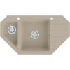 Obrazek Zlew Granitowy Narożny 900x500 Beż