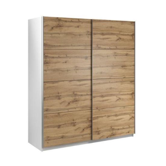 Obrazek Szafa Asti 180 biały/dąb wotan