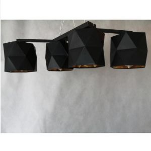 Obrazek Lampa Siro 1043 czarna/złota LW4 