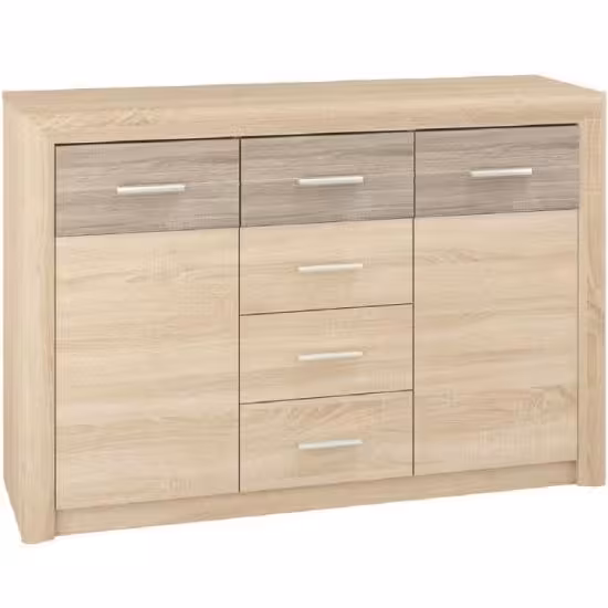 Obrazek Komoda 138 4s Castel 09 Sonoma/Trufla Komoda 138 4S Castel 09 Sonoma/Trufla