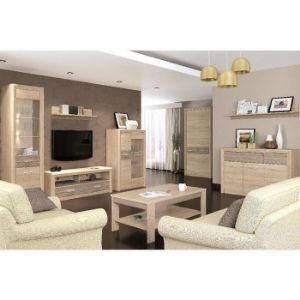 Obrazek Komoda 138 4s Castel 09 Sonoma/Trufla Komoda 138 4S Castel 09 Sonoma/Trufla