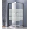 Obrazek Kabina prysznicowa KW. Mario 90 szkło paski chrom