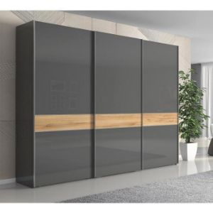 Obrazek Szafa 3d Onyx pk281/on pacific walnut/anthracit