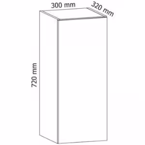 Obrazek Szafka kuchenna Gardena G30 grey