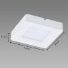 Obrazek Plafon Iga LED D 1,8W White 03734 PL1