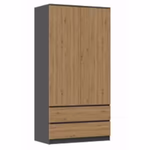 Obrazek Szafa Umo S2 antracyt/dąb artisan