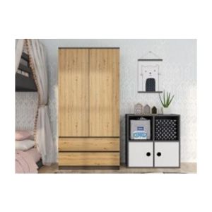 Obrazek Szafa Umo S2 antracyt/dąb artisan