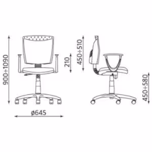 Obrazek Krzesło obrotowe Stilo 09 Street Style