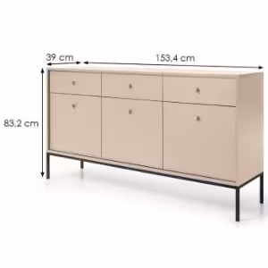 Obrazek Komoda Mono Mksz154 Beżowy