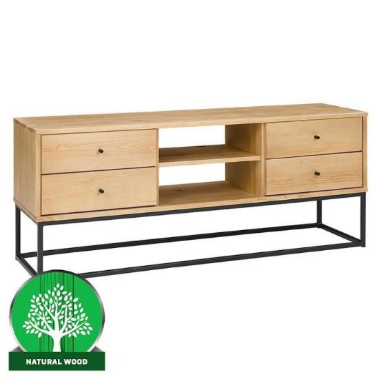 Obrazek Szafka RTV Logan sosna surowa 