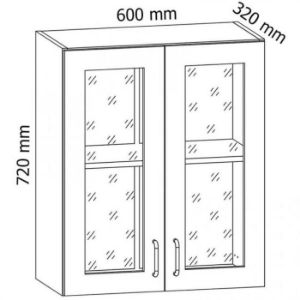 Obrazek Szafka kuchenna Prowansja G60S sosna andersen