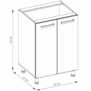 Obrazek Szafka kuchenna Sofia D60 2D