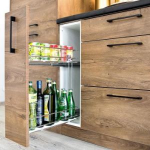 Obrazek Szafka Kuchenna Bono D60sł 2133 Pl 2fr Dąb Lefkas/Biały