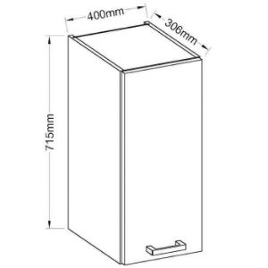 Obrazek Szafka kuchenna Bianka 30G-72 1F