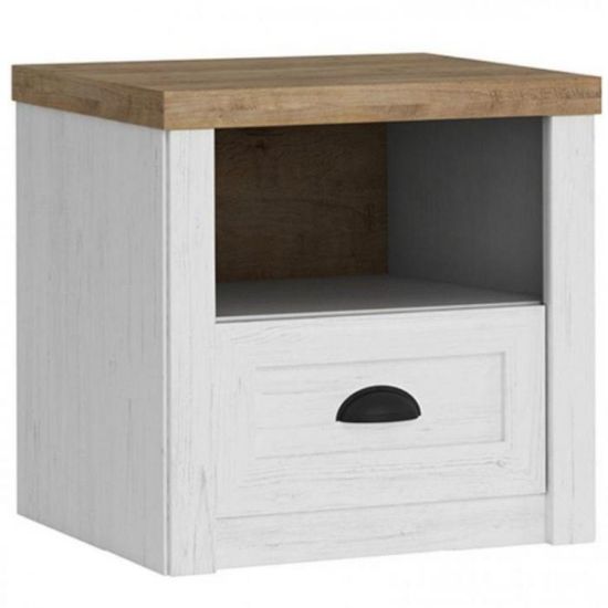 Obrazek Stolik nocny Prowansja sosna andersen/dąb lefkas ciemny