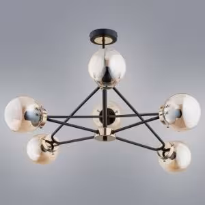 Obrazek Lampa Sagito Mosiądz 25626 LW6