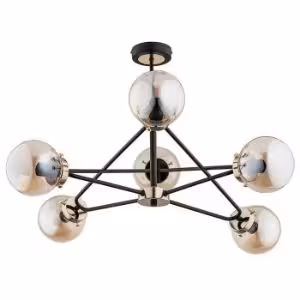 Obrazek Lampa Sagito Mosiądz 25626 LW6