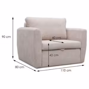 Obrazek Sofa Bella 80 Alfa 3