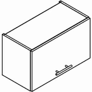 Obrazek Szafka kuchenna Denis w60okgr biały satyna mat/biały 