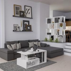 Obrazek Regał Darco 4P biały