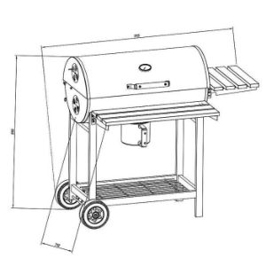 Obrazek Grill węglowy JY-050
