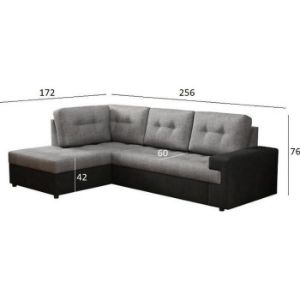 Obrazek Narożnik  Castello Alfa 13 + Alfa 21 lewostronny