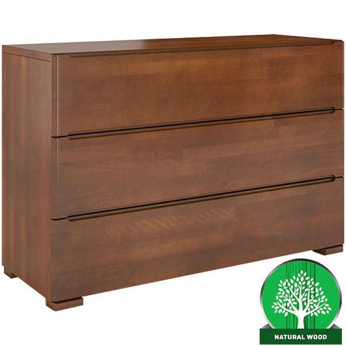 Komoda Drewniana Bukowa 3s Skandica Sparta Orzech