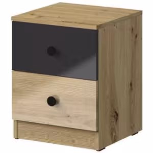 Obrazek Szafka Nocna Nero 09 Czarny Połysk