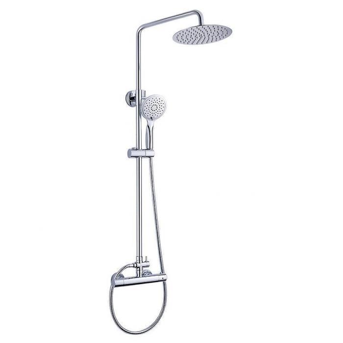 Atena system natryskowy z deszczownicą z baterią termostatyczną