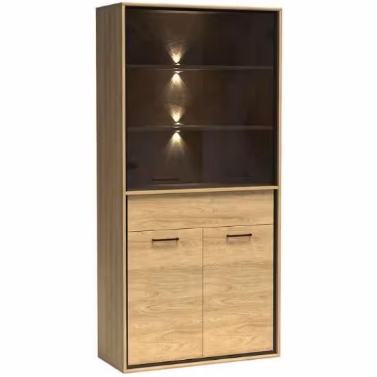 Obrazek Witryna M3 Mediolan Natural Hikora