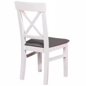 Obrazek Zestaw stół i krzesła Cyprian 1+6 ST28 160X80+40 + W31 biały