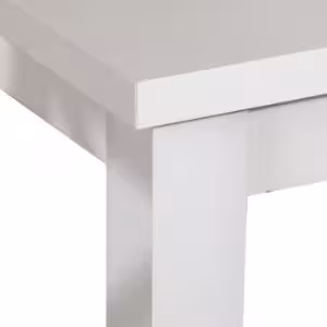 Obrazek Zestaw stół i krzesła Cyprian 1+6 ST28 160X80+40 + W31 biały