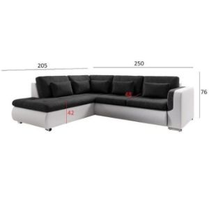 Obrazek Narożnik Fado L Kronos 7 + Madryt 120 lewostronny